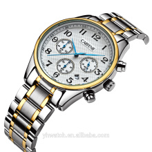 Reloj de pulsera cronógrafo 50atm Relojes de acero inoxidable resistente al agua